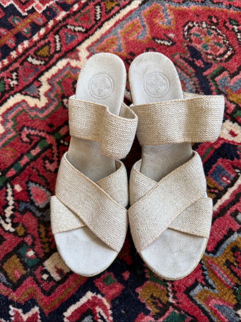 Charleston Shoe Company Crisscross Slide Sandals - Women's Casual Comfort